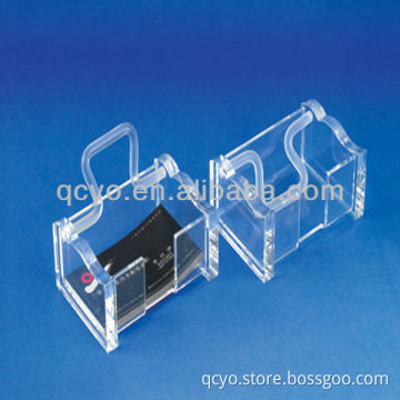 Hot sale! high quality transparent hard plastic card holders